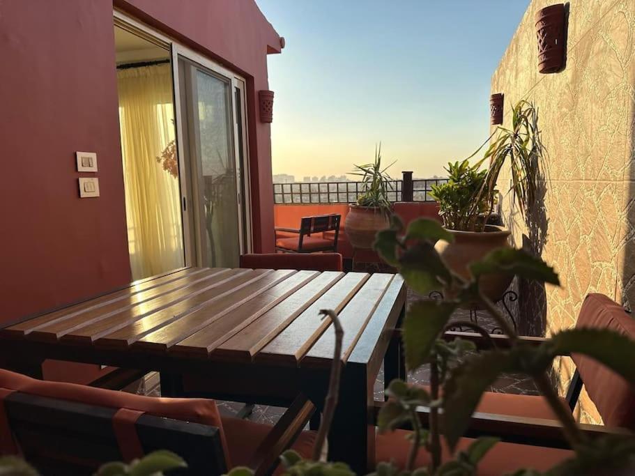 Rooftop Maadi Degla View Galal Designs Apartment *